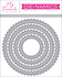 Stitched Pinking Edge Circle STAX Die-namics (MFT-2788) (DISCONTINUED)