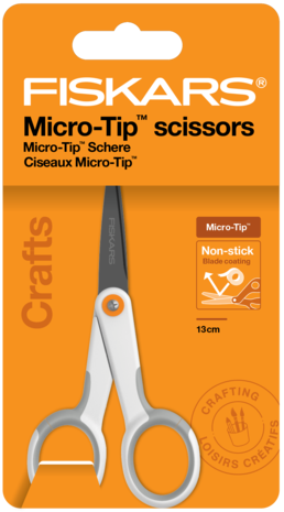 Fiskars Scissors Crafts Micro-Tip 13cm Non-stick (1070025) Fiskars Scissors Crafts Micro-Tip 13cm Non-stick (1070025)