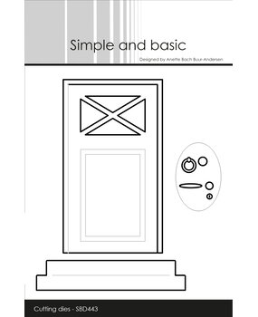 Simple and Basic Front Door Dies (SBD443) (DISCONTINUED)