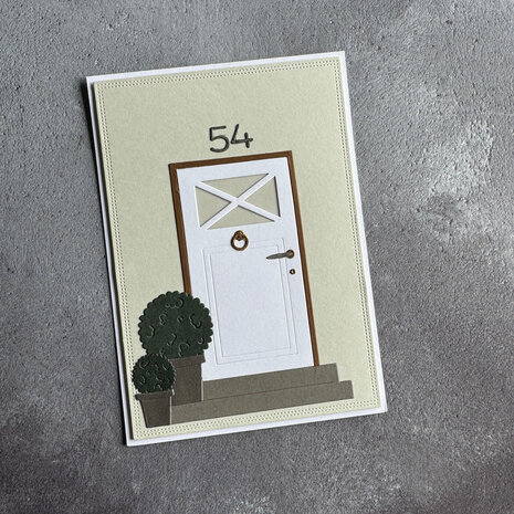 Simple and Basic Front Door Dies (SBD443) (OUTLET)