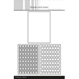 Simple and Basic Layered Geometric Pattern A7 Dies (SBD427) (DISCONTINUED)