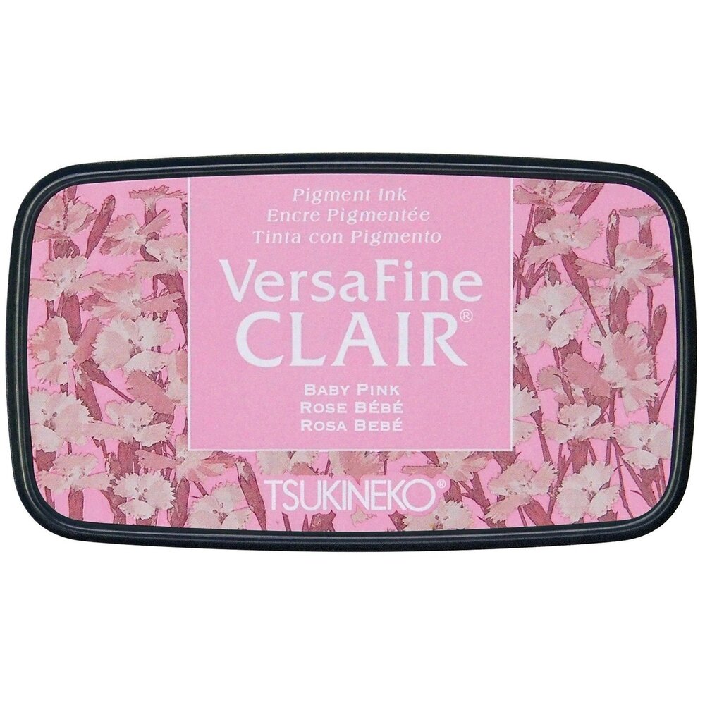 Tsukineko VersaFine Clair Inkpad Baby Pink (VF-CLA-802) Tsukineko VersaFine Clair Inkpad Baby Pink (VF-CLA-802)