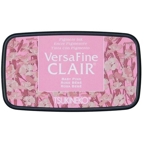 Tsukineko VersaFine Clair Inkpad Baby Pink (VF-CLA-802) Tsukineko VersaFine Clair Inkpad Baby Pink (VF-CLA-802)