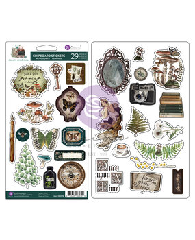 Prima Marketing Nature Academia Chipboard Stickers (29pcs) (664756) (DISCONTINUED)