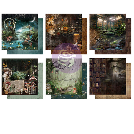 Prima Marketing Nature Academia 12x12 Inch Paper Pad (664732) Prima Marketing Nature Academia 12x12 Inch Paper Pad (664732)