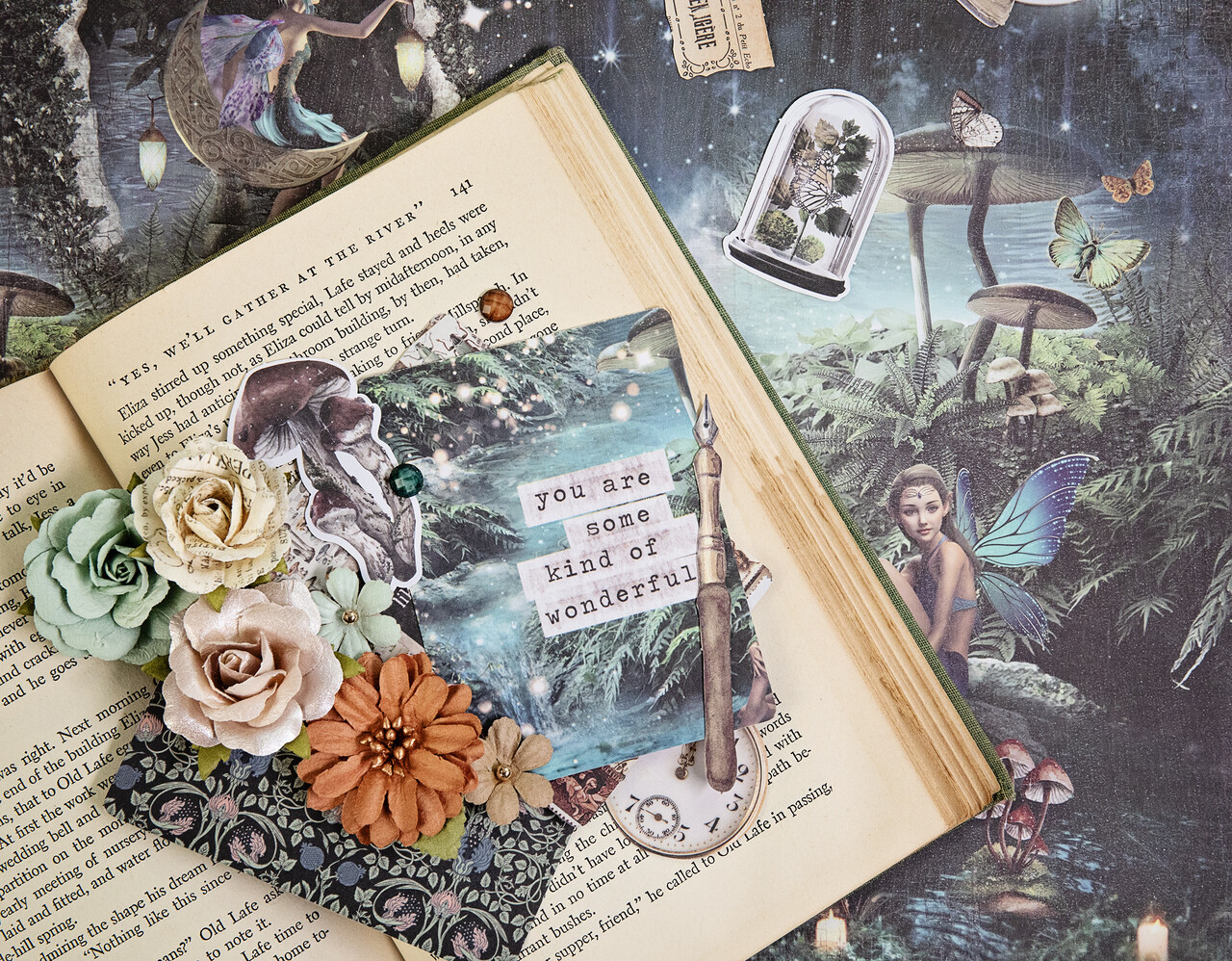 Prima Marketing Nature Academia 12x12 Inch Paper Pad (664732) Prima Marketing Nature Academia 12x12 Inch Paper Pad (664732)