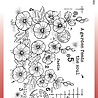 Woodware Hollyhocks Clear Stamps (FRS1049) (DISCONTINUED) Woodware Hollyhocks Clear Stamps (FRS1049) (DISCONTINUED)