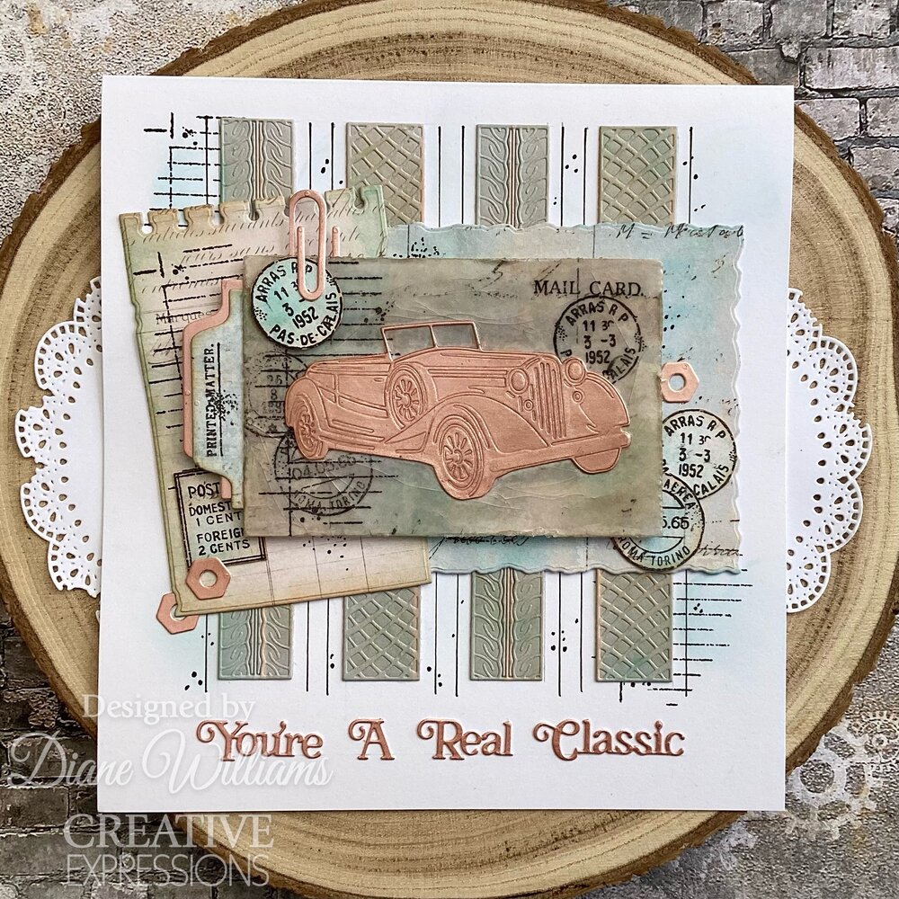 Creative Expressions Sue Wilson Craft Die Dream Car Collection Vintage Cars (CED23073) (OUTLET)