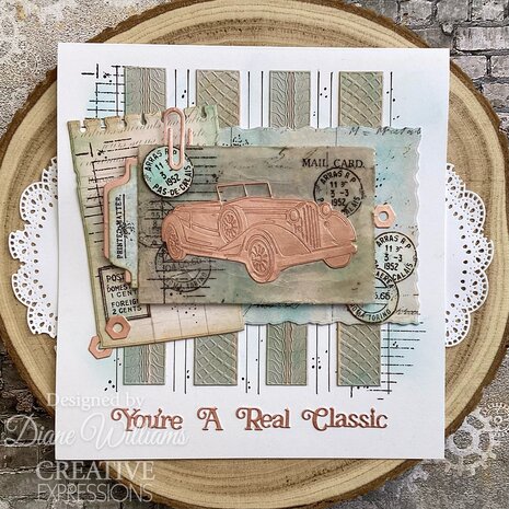 Creative Expressions Sue Wilson Craft Die Dream Car Collection Vintage Cars (CED23073) (OUTLET)