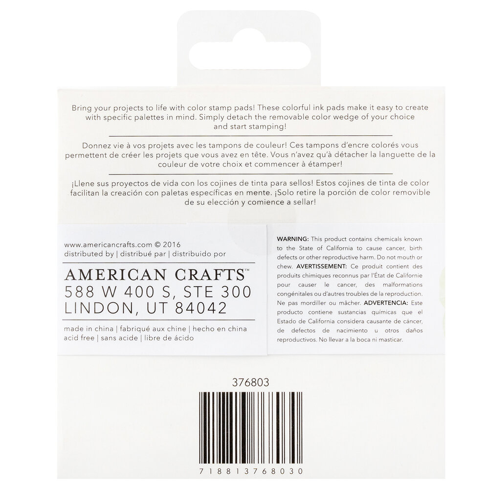 American Crafts Vicki Boutin Mixed Media Ink Pads Warm (6pcs) (376803) (OUTLET) American Crafts Vicki Boutin Mixed Media Ink Pads Warm (6pcs) (376803) (OUTLET)