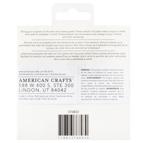 American Crafts Vicki Boutin Mixed Media Ink Pads Warm (6pcs) (376803) (OUTLET) American Crafts Vicki Boutin Mixed Media Ink Pads Warm (6pcs) (376803) (OUTLET)