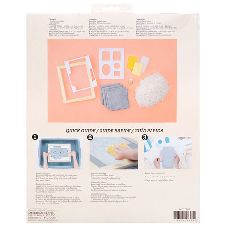 American Crafts Handmade Paper Stationery Kit (34017587) (OUTLET)