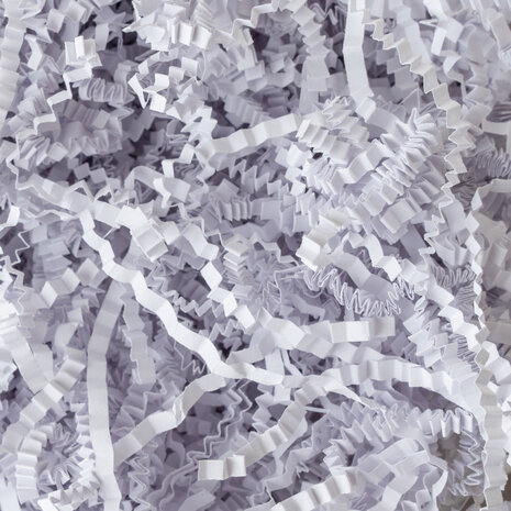 American Crafts Handmade Paper Shredded Paper White 1lb (34017584) (OUTLET)