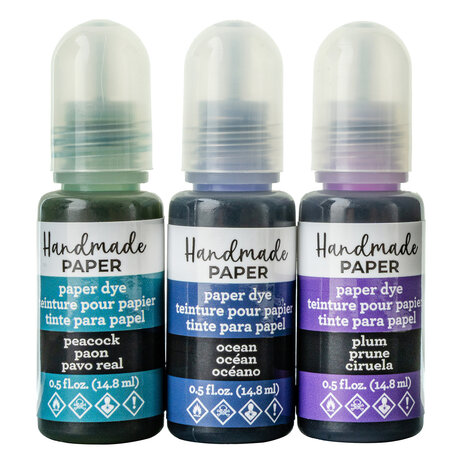 American Crafts Handmade Paper Dyes Blues (3x5oz) (34030777) (OUTLET) American Crafts Handmade Paper Dyes Blues (3x5oz) (34030777) (OUTLET)