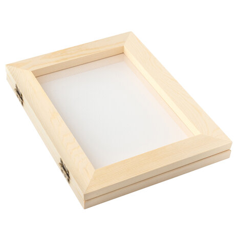 American Crafts Handmade Paper Mould and Deckle Kit Small Rectangle (34017563) (OUTLET) American Crafts Handmade Paper Mould and Deckle Kit Small Rectangle (34017563) (OUTLET)