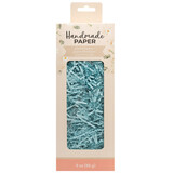 American Crafts Handmade Paper Shredded Paper Blue 1lb (34017591) (OUTLET)