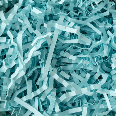 American Crafts Handmade Paper Shredded Paper Blue 1lb (34017591) (OUTLET)