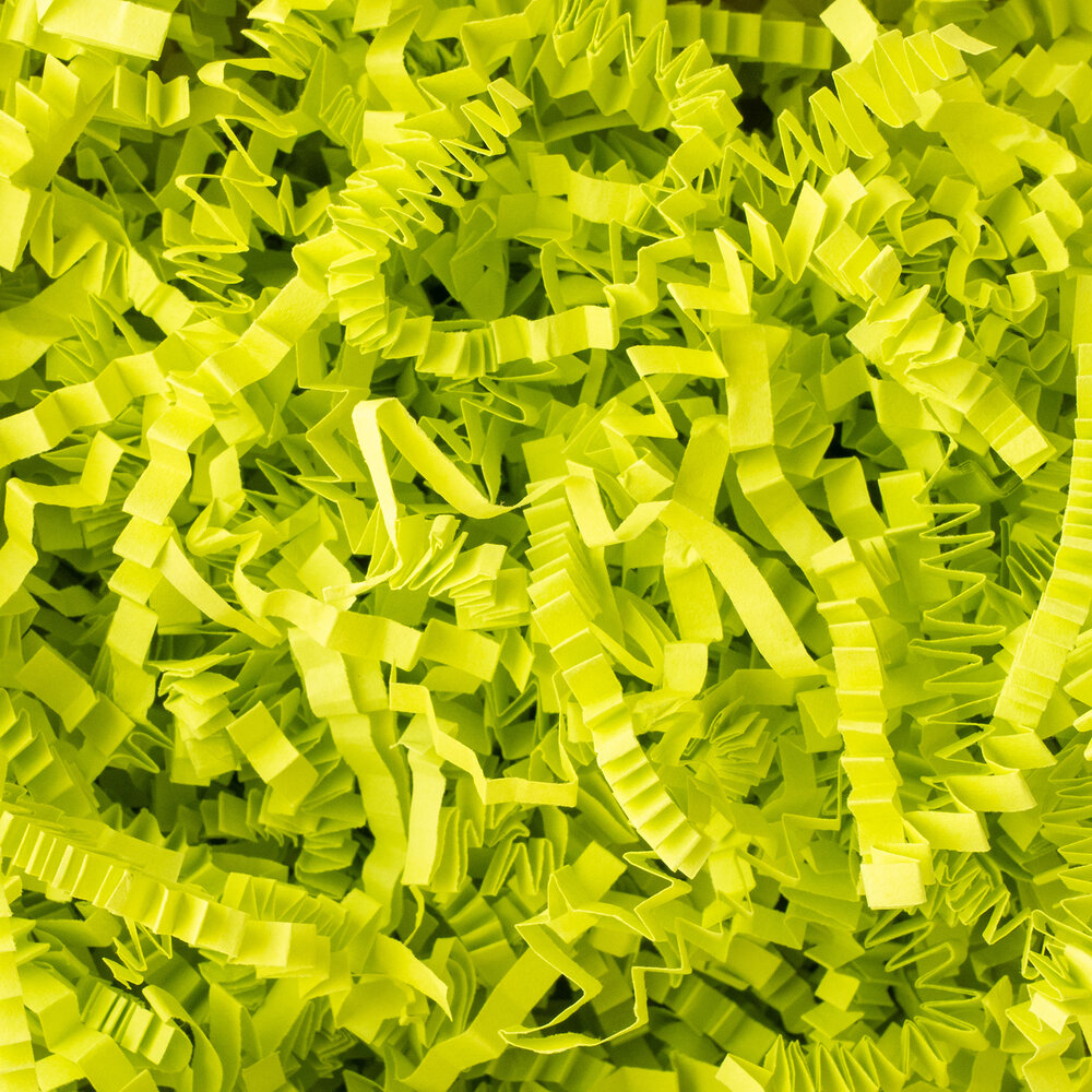 American Crafts Handmade Paper Shredded Paper Green 1lb (34017592) (OUTLET)