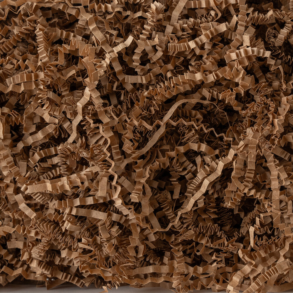 American Crafts Handmade Paper Shredded Paper Kraft 1lb (34030779) (OUTLET)