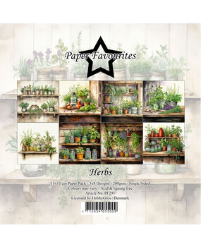 Paper Favourites Herbs 6x6 Inch Paper Pack (PF291) (DISCONTINUED)