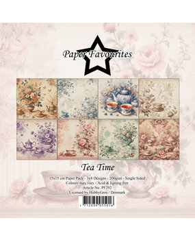 Paper Favourites Tea Time 6x6 Inch Paper Pack (PF292) (DISCONTINUED)