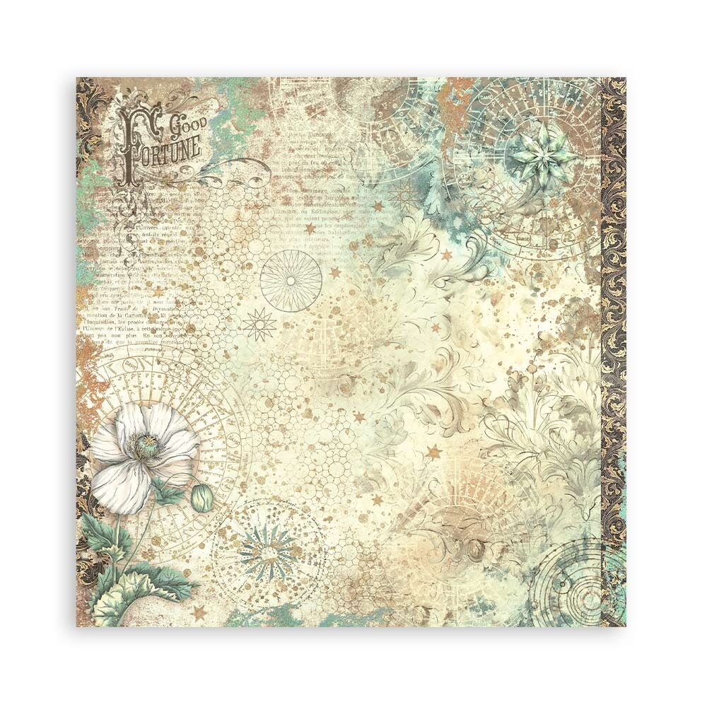 Stamperia Fortune 12x12 Inch Paper Pack (Single Face) (SBBXLB15) Stamperia Fortune 12x12 Inch Paper Pack (Single Face) (SBBXLB15)