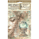 Stamperia Fortune A6 Rice Paper Backgrounds (8pcs) (DFSAK6022) Stamperia Fortune A6 Rice Paper Backgrounds (8pcs) (DFSAK6022)