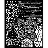 Stamperia Fortune Thick Stencil 20x25cm Macrocosm Mixed Patterns (KSTD162) Stamperia Fortune Thick Stencil 20x25cm Macrocosm Mixed Patterns (KSTD162)