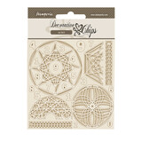 Stamperia Fortune Decorative Chips Numbers (SCB217) (DISCONTINUED) Stamperia Fortune Decorative Chips Numbers (SCB217) (DISCONTINUED)