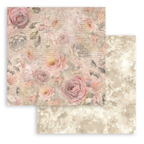 Stamperia Shabby Rose 12x12 Inch Paper Pack (SBBL12)
