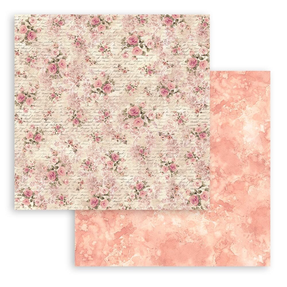 Stamperia Shabby Rose 12x12 Inch Paper Pack (SBBL12)
