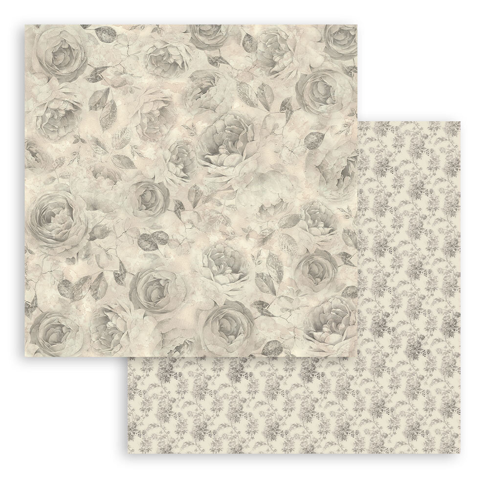 Stamperia Shabby Rose 12x12 Inch Paper Pack (SBBL12)