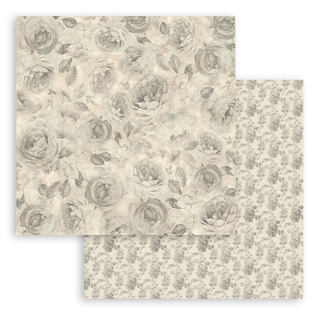 Stamperia Shabby Rose 8x8 Inch Paper Pack (SBBS107) Stamperia Shabby Rose 8x8 Inch Paper Pack (SBBS107)