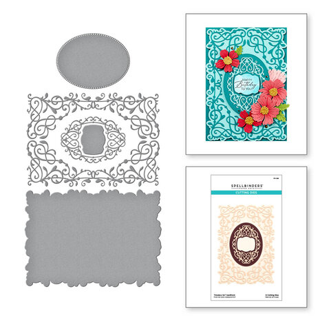 Spellbinders Timeless Cardfront Etched Dies (S7-249) (DISCONTINUED)