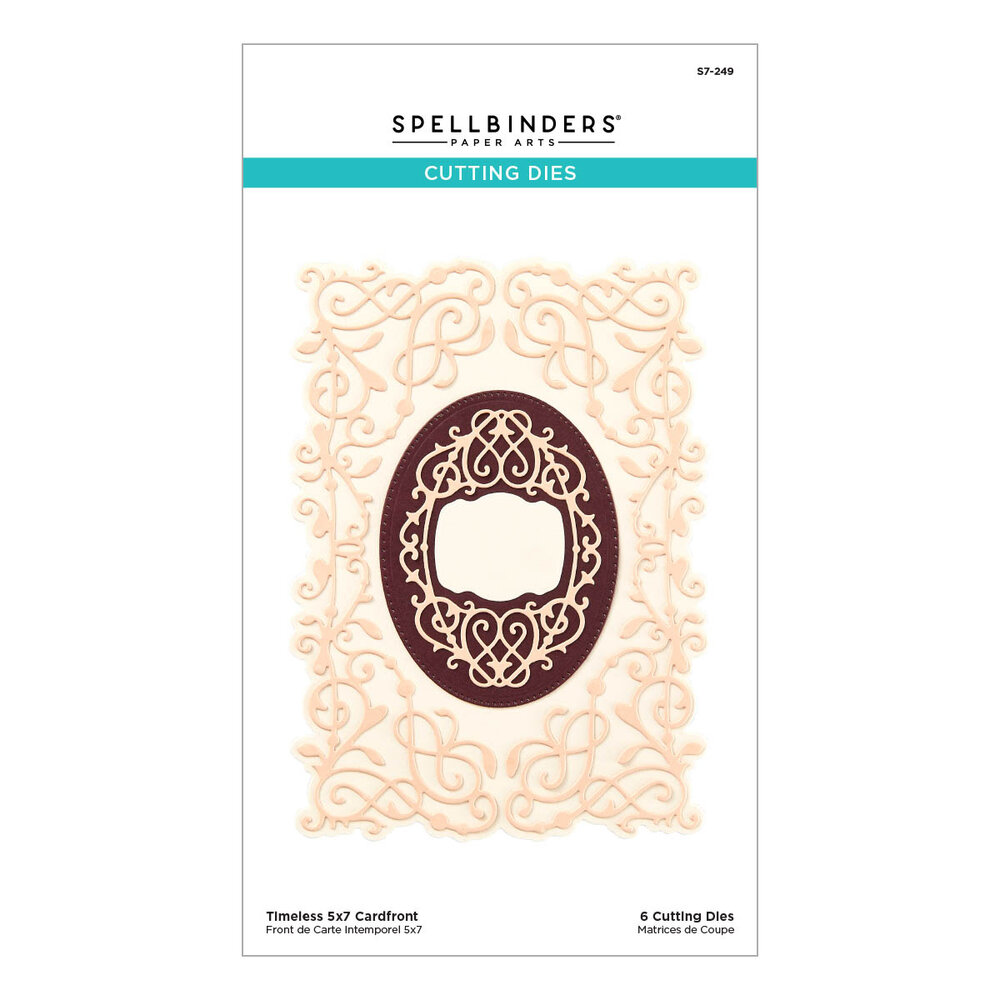 Spellbinders Timeless Cardfront Etched Dies (S7-249) (DISCONTINUED)