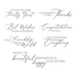 Spellbinders New Beginnings Timeless Sentiments Press Plates (BP-186) (DISCONTINUED) Spellbinders New Beginnings Timeless Sentiments Press Plates (BP-186) (DISCONTINUED)