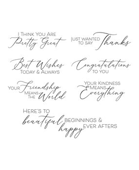 Spellbinders New Beginnings Timeless Sentiments Press Plates (BP-186) (DISCONTINUED) Spellbinders New Beginnings Timeless Sentiments Press Plates (BP-186) (DISCONTINUED)