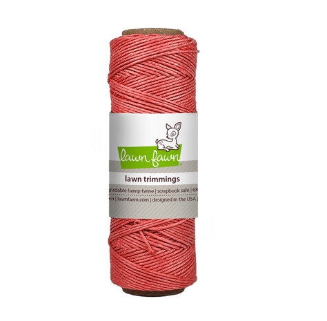 Lawn Fawn Coral Hemp Twine (LF3459) (OUTLET)