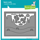 Lawn Fawn Desert Canyon Backdrop Lawn Cuts Dies (LF3450)