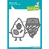 Lawn Fawn Froyo Friend Lawn Cuts Dies (LF3445) (OUTLET)