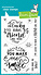 Give It A Whirl Messages: Friends Clear Stamps (LF3421) (OUTLET)