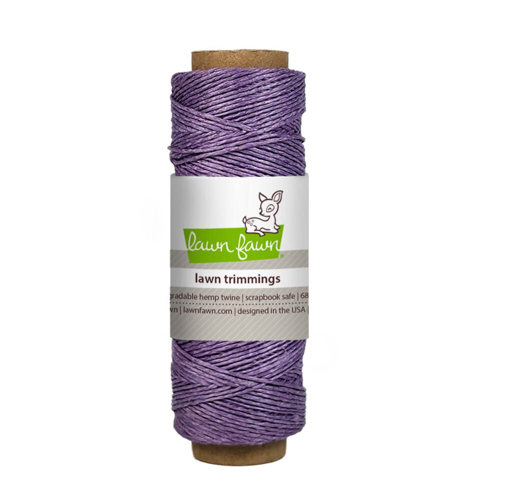 Lawn Fawn Lavender Hemp Twine (LF3464) (OUTLET)