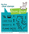 Little Dragon Flip Flop Clear Stamps (LF3427) (OUTLET)