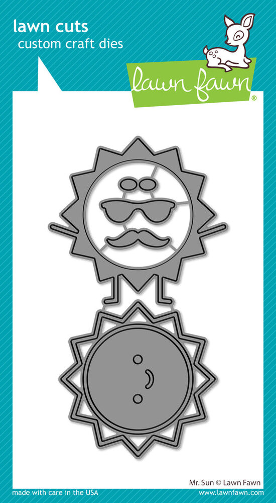 Lawn Fawn Mr. Sun Lawn Cuts Dies (LF3446) (OUTLET)