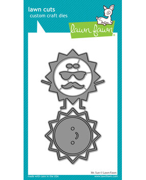 Lawn Fawn Mr. Sun Lawn Cuts Dies (LF3446) (DISCONTINUED)