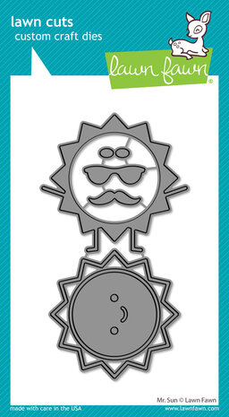 Lawn Fawn Mr. Sun Lawn Cuts Dies (LF3446) (OUTLET)