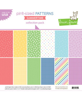 Lawn Fawn Pint-sized Patterns Summertime Collection Pack (LF3407) (DISCONTINUED)