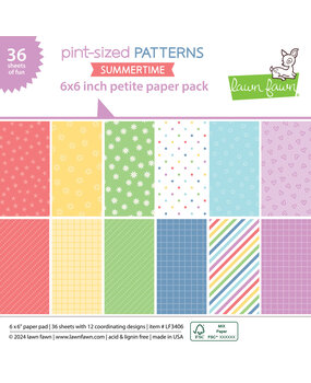 Lawn Fawn Pint-sized Patterns Summertime Petite Pack (LF3406) (DISCONTINUED)