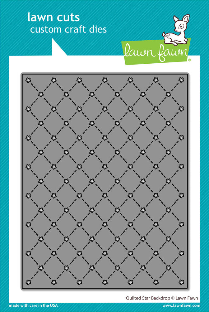 Lawn Fawn Quilted Star Backdrop Lawn Cuts Dies (LF3451) (DISCONTINUED)