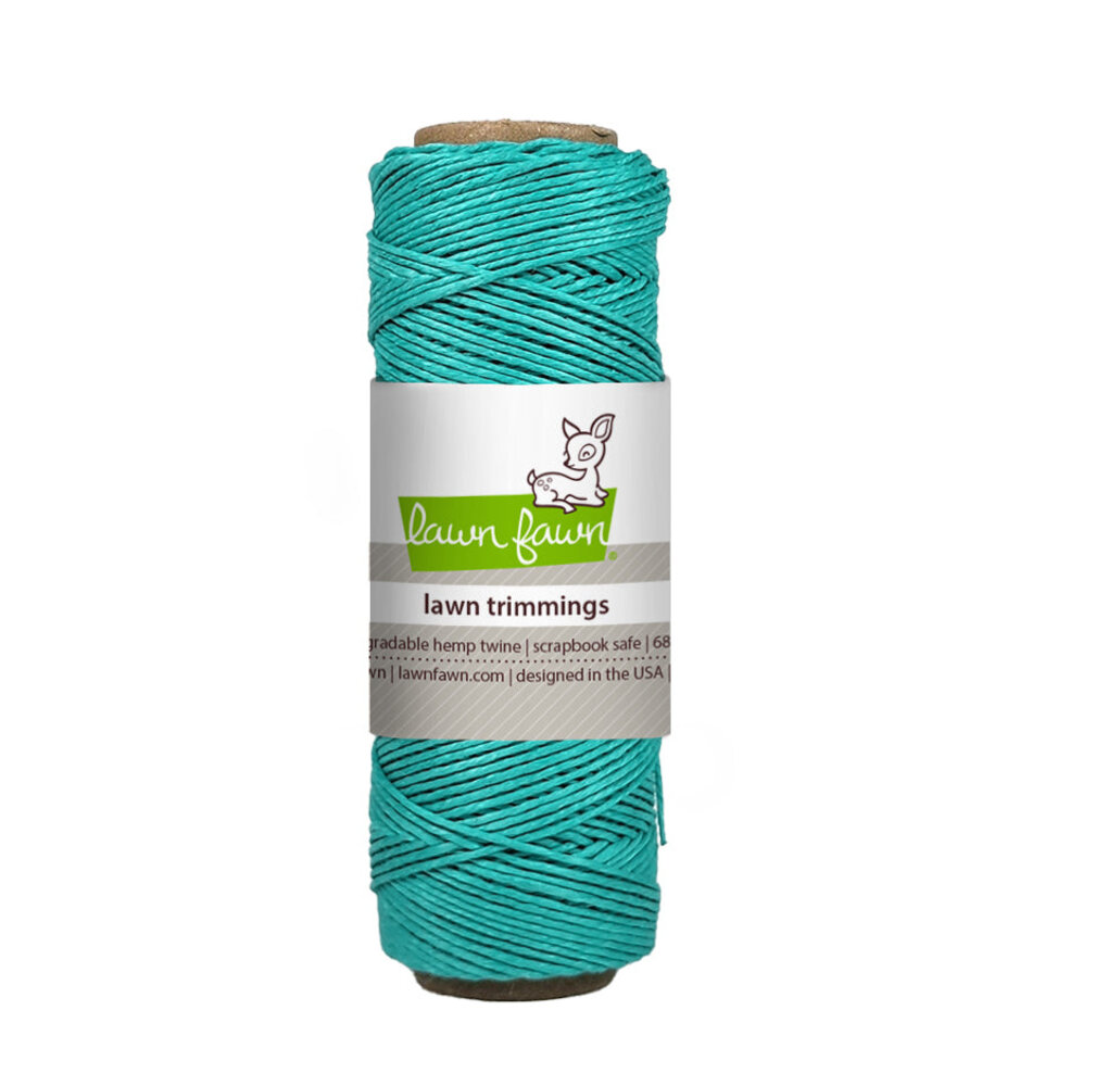Lawn Fawn Turquoise Hemp Twine (LF3462) (OUTLET) Lawn Fawn Turquoise Hemp Twine (LF3462) (OUTLET)